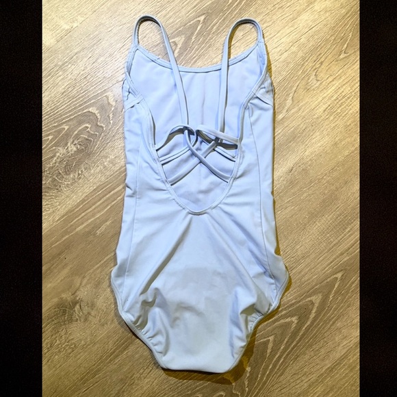SOLD!!! Limited Edition Capezio Leotard - Baby Blue, Brandon Collab, Women’s XS - Picture 2 of 4
